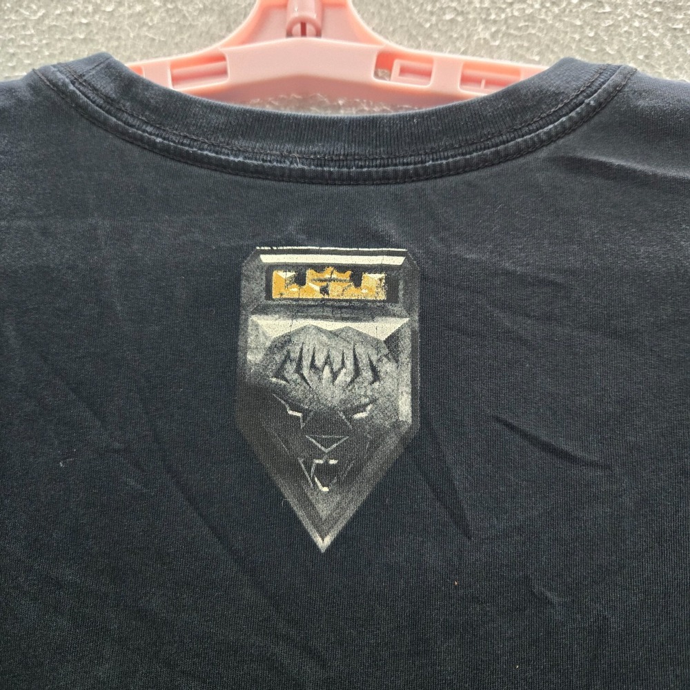 Nike Men Shirt 2XL Black Lebron James Super Hero Short Sleeve Tee READ - Picture 10 of 10